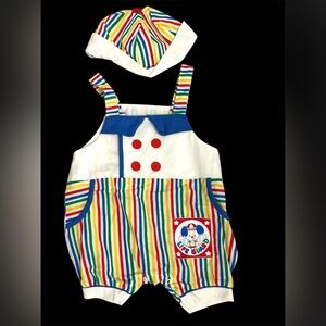 Vintage super cute outfit with matching hat